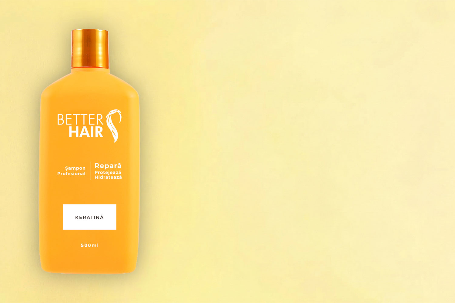 Mască de Păr BetterHair cu Ulei Abisinian, Cocos, Keratină și Vitamine